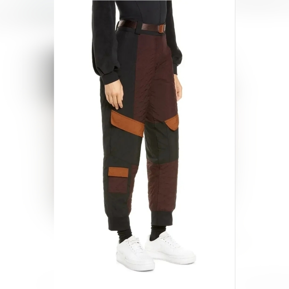 NEW! Nike Jordan Women's Brown Colorway Loose Fit Puffer Pants Size S
